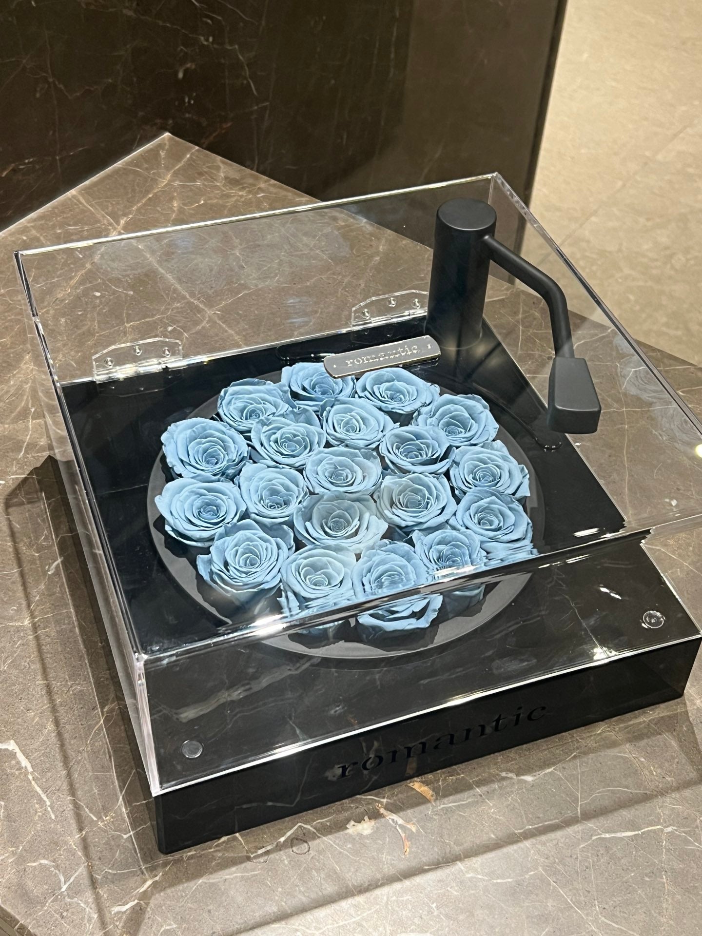 Wireless Bluetooth Speaker with Beautiful Preserved Rose - Best Gift for Music Lovers