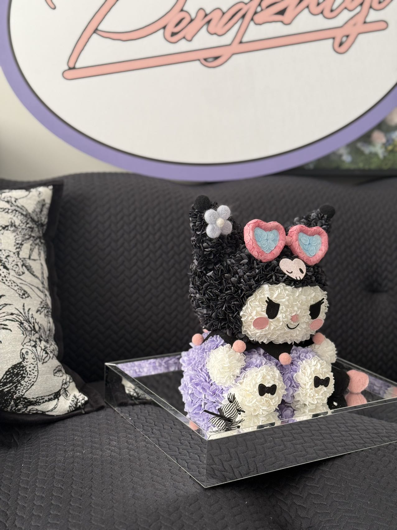 Kulomi Doll Everlasting Flower Doll Gift Handmade Customized DIY Everlasting Flower Doll Gift for Girlfriend and Child Gift High-end Light Luxury