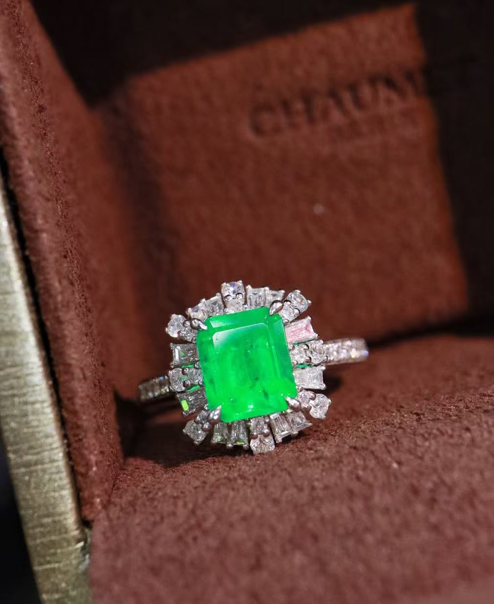 18K Colombian emerald ring💍