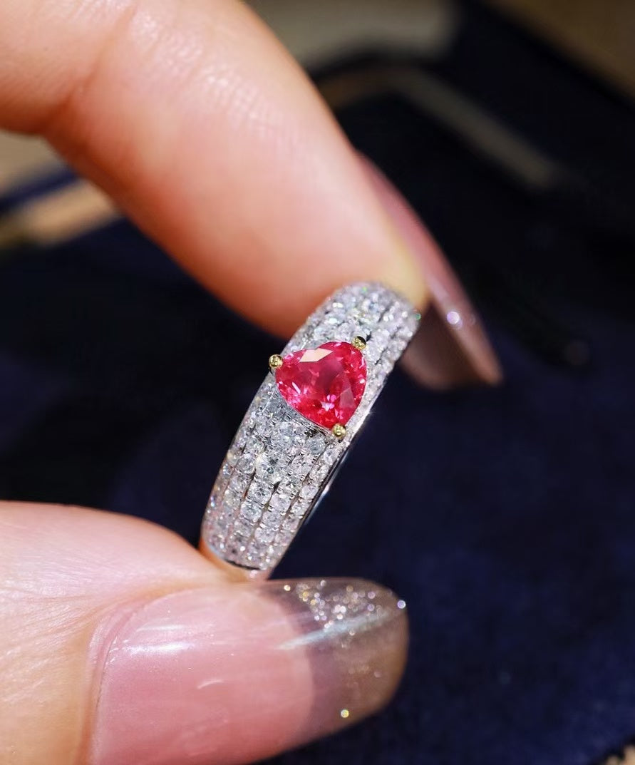 18K Burmese ruby ring💍