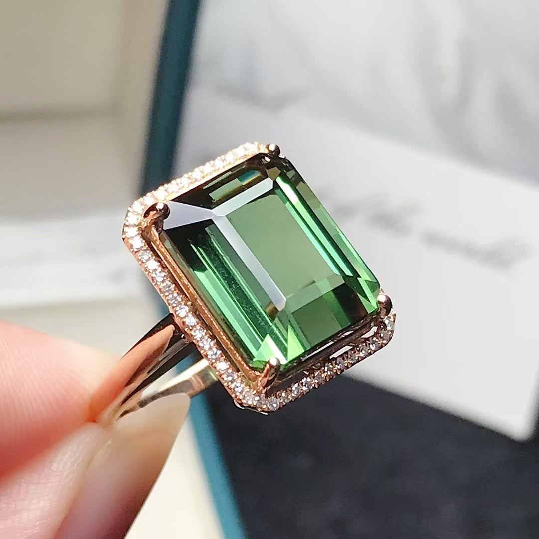 Today's sharing | 18k gold tourmaline ring💍