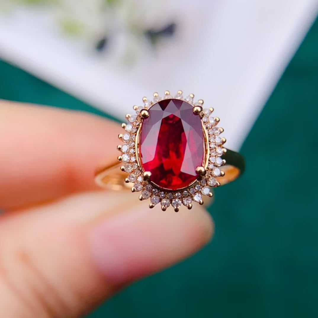 Today's sharing | 18k gold rupee tourmaline ring💍