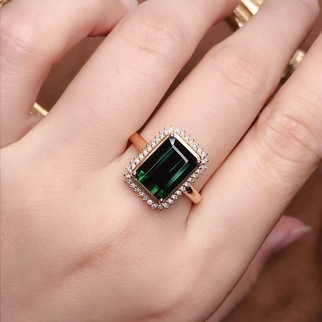 Today's sharing | 18k gold tourmaline ring💍