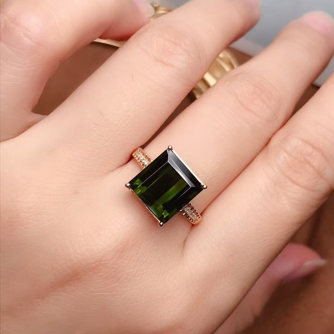 Today's sharing | 18k gold tourmaline ring💍