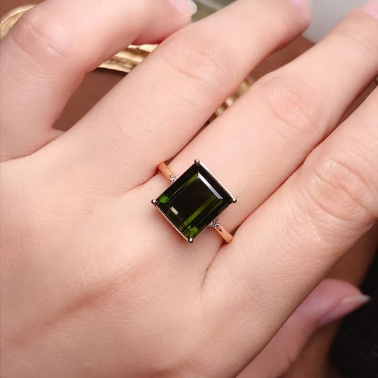 Today's sharing | 18k gold tourmaline ring💍