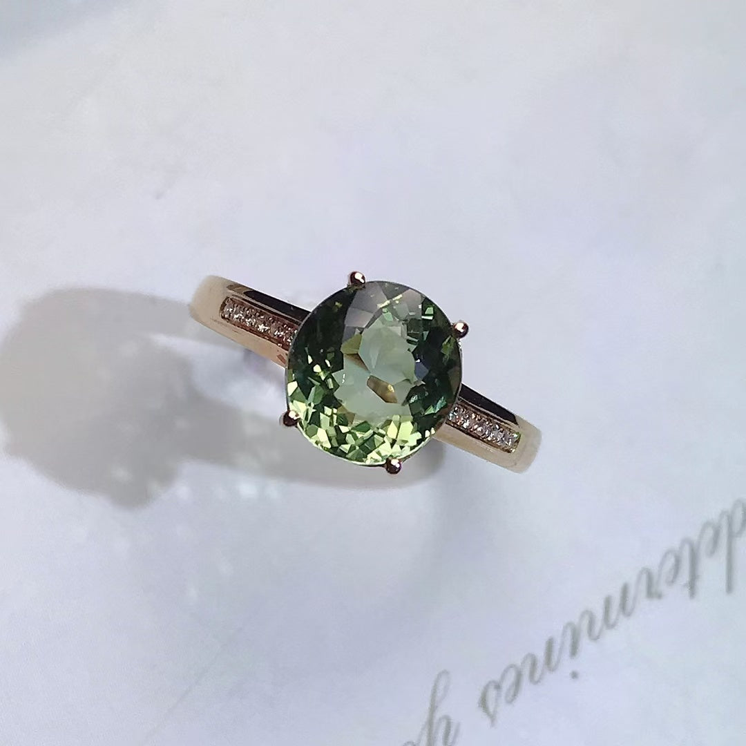 Today's sharing | 18k gold tourmaline ring💍