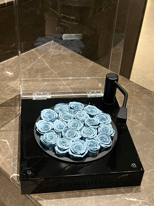 Wireless Bluetooth Speaker with Beautiful Preserved Rose - Best Gift for Music Lovers