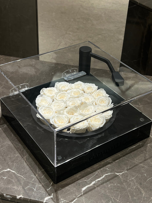 Musical Eternal Rose - Heart Shaped Bluetooth Speaker Gift Set for Wedding & Anniversary