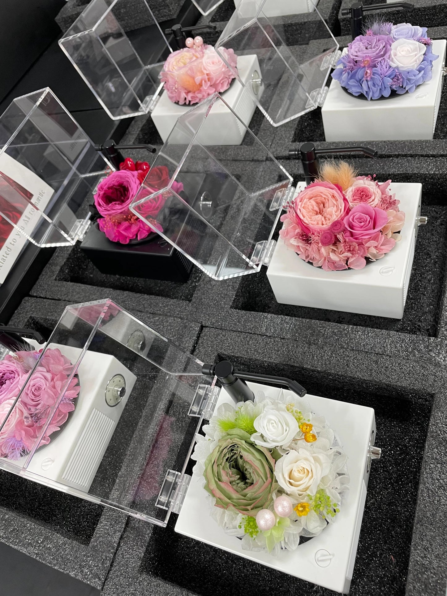 Premium Bluetooth Speaker with Handmade Eternal Rose Heart - Mother's Day Gift