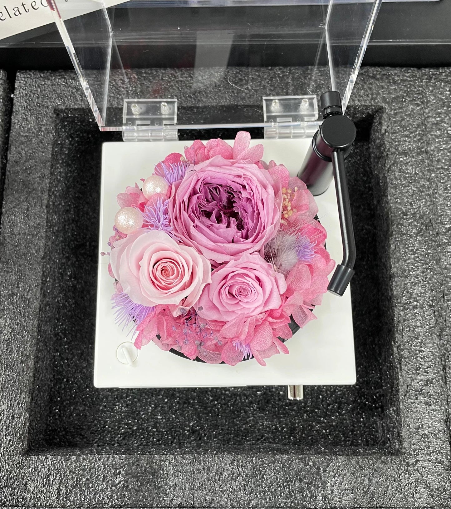 Premium Bluetooth Speaker with Handmade Eternal Rose Heart - Mother's Day Gift