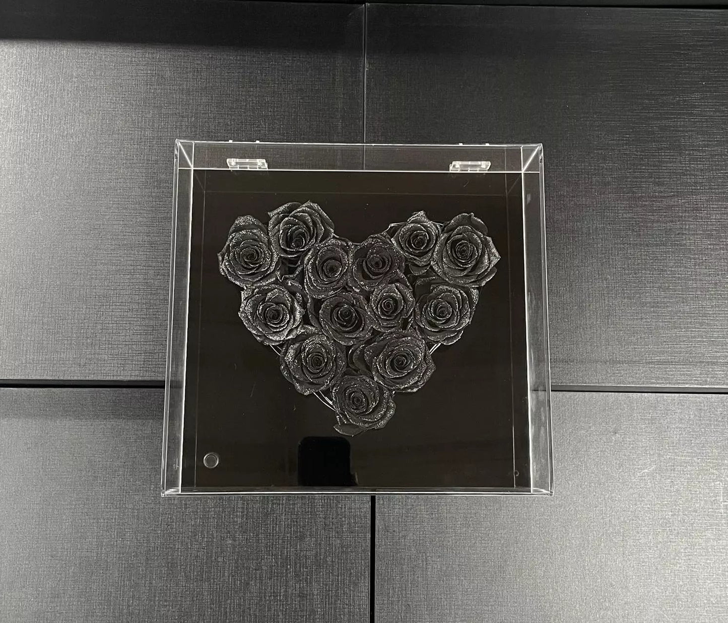 Romantic Gift for Women: Preserved Rose and Bluetooth Music Box with LED Lights