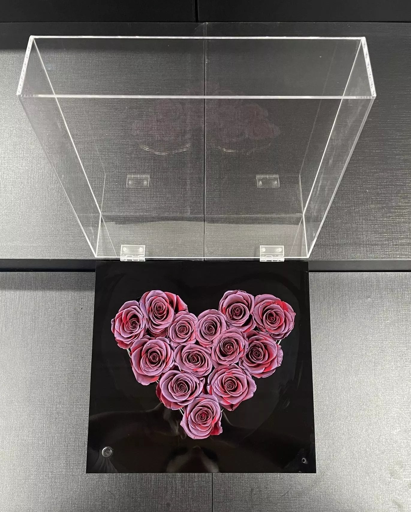 Romantic Gift for Women: Preserved Rose and Bluetooth Music Box with LED Lights