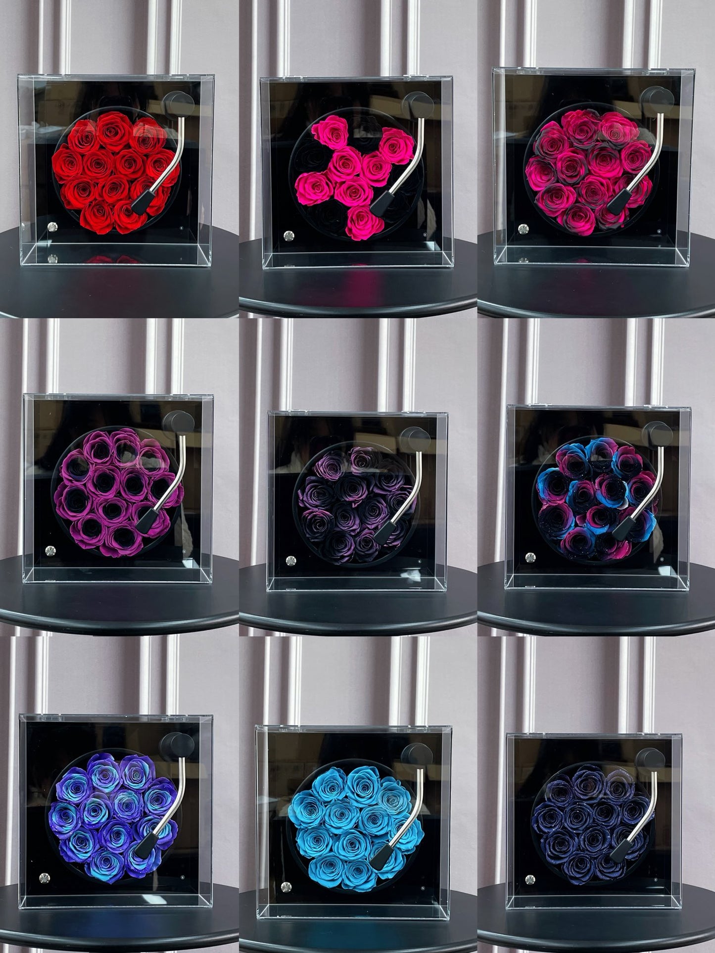 Musical Everlasting Rose - The Perfect Bluetooth Speaker Valentine's Day Gift Set