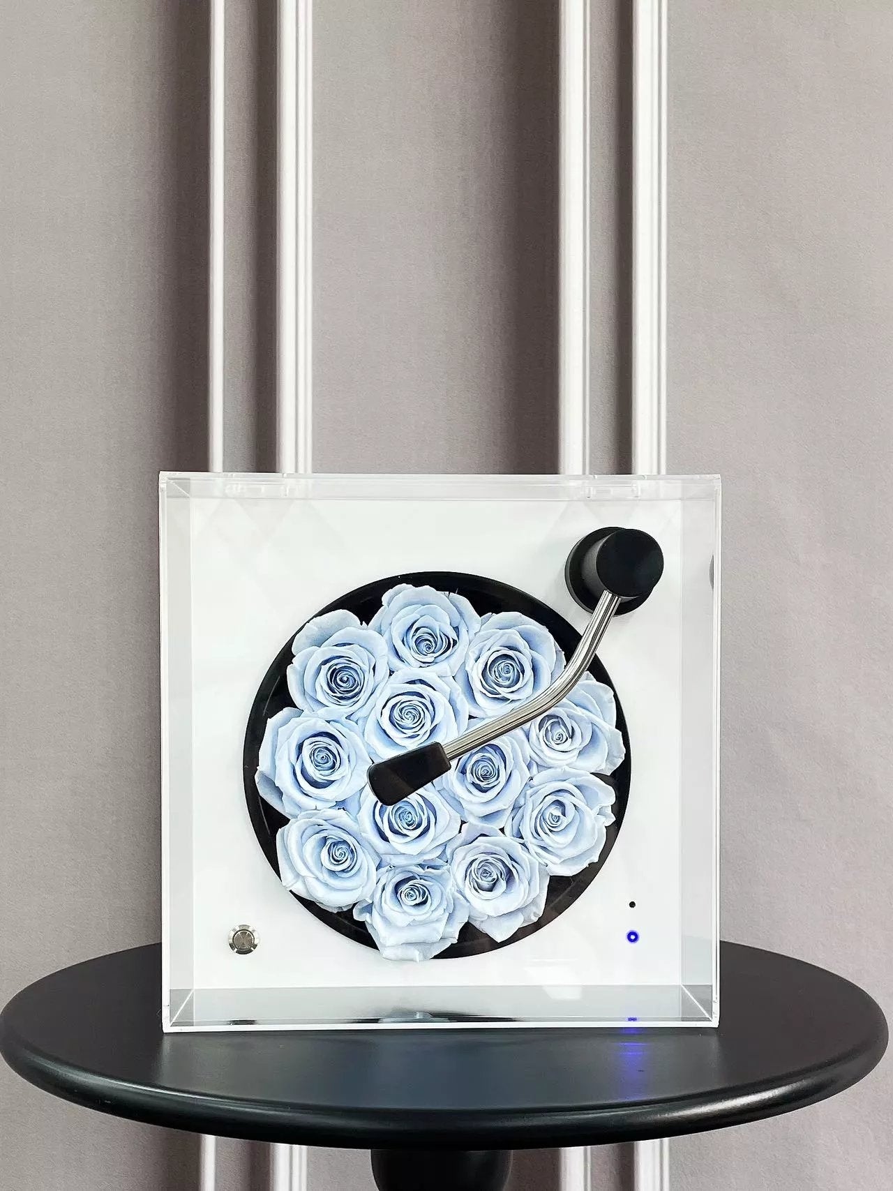 Bluetooth Speaker with Real Eternal Rose - 3 Years Warranty Luxury Romantic Gift Anniversary Gift, Luxury Gift.