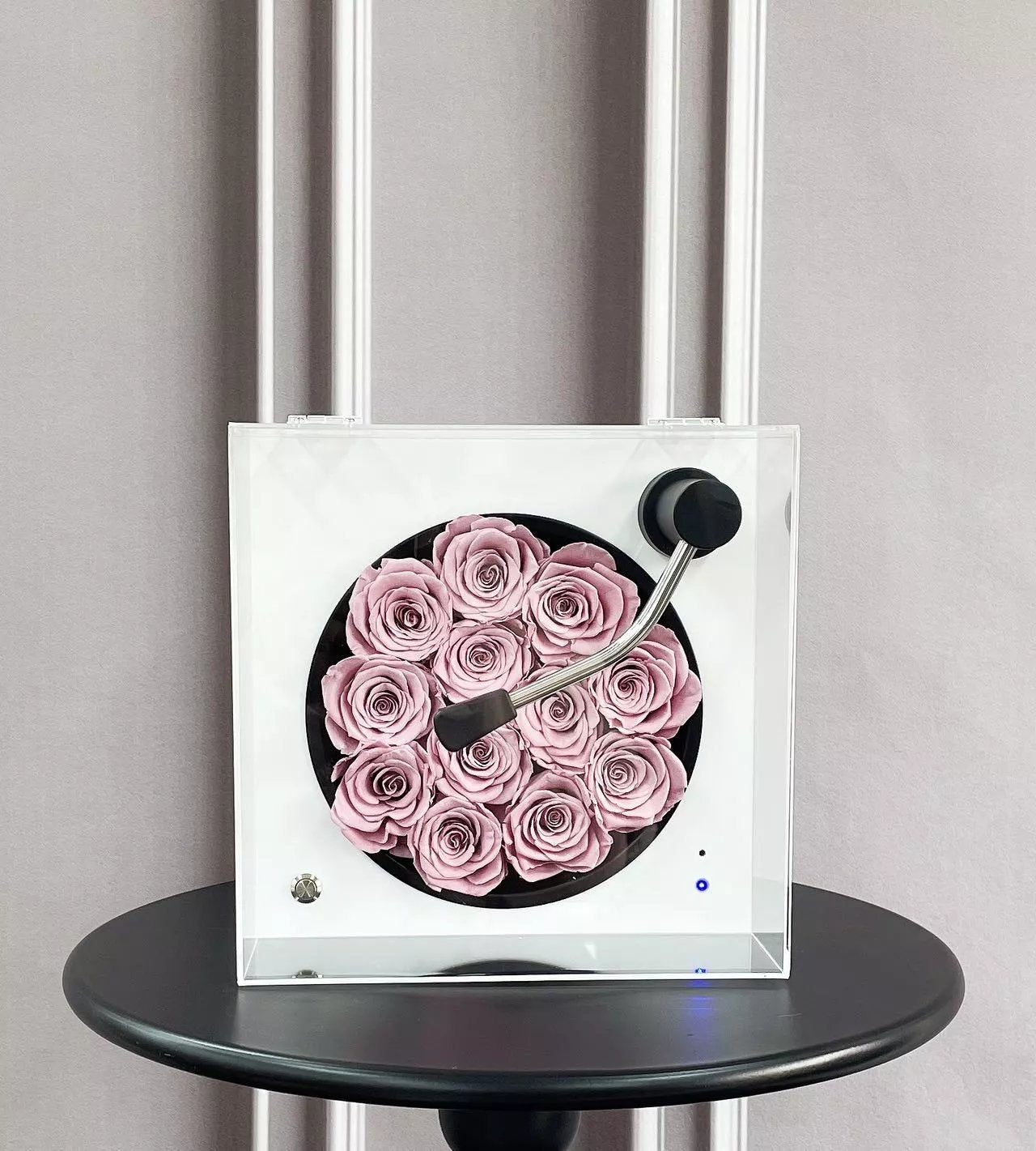 Bluetooth Speaker with Real Eternal Rose - 3 Years Warranty Luxury Romantic Gift Anniversary Gift, Luxury Gift.