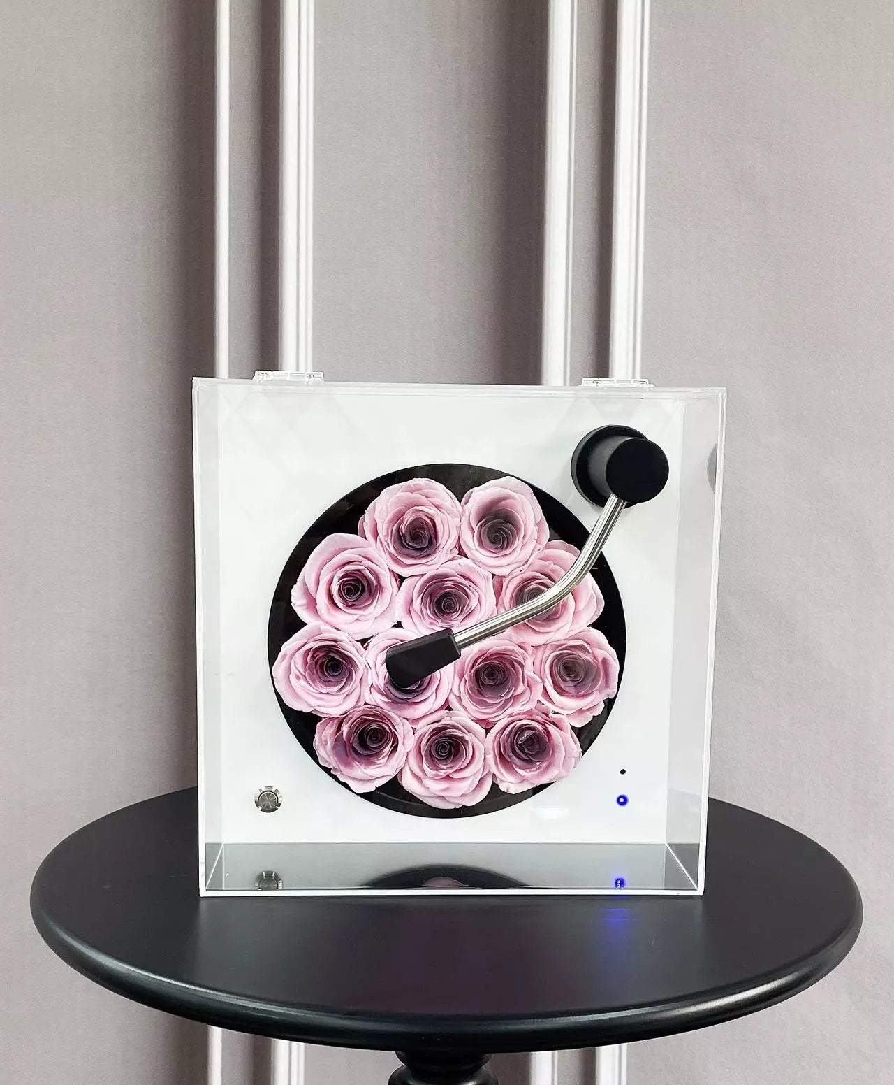 Bluetooth Speaker with Real Eternal Rose - 3 Years Warranty Luxury Romantic Gift Anniversary Gift, Luxury Gift.