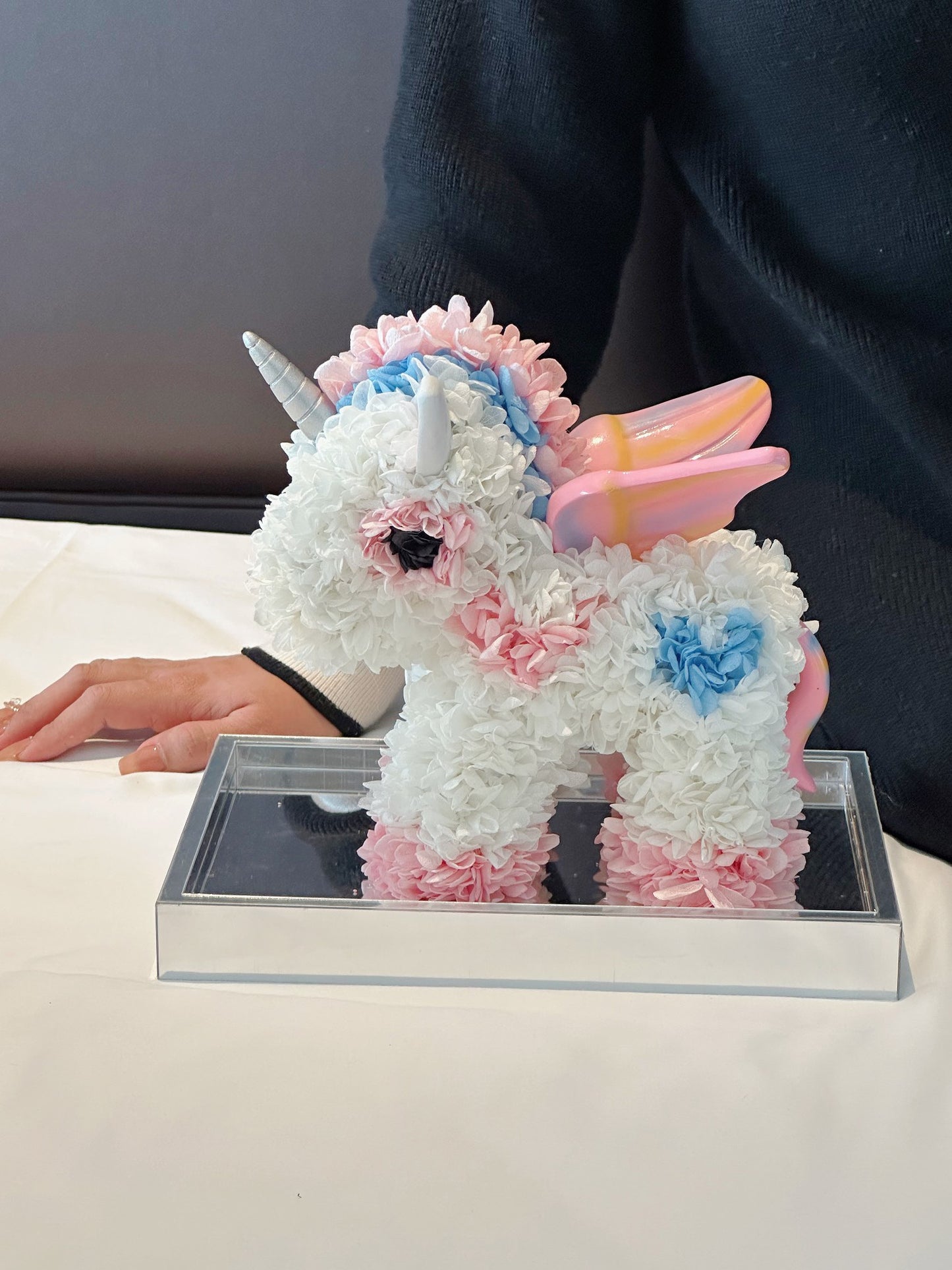 Eternal Rose Unicorn: Luxurious Gift for Women, Birthday, Anniversary, Forever Blooming Symbol of Love