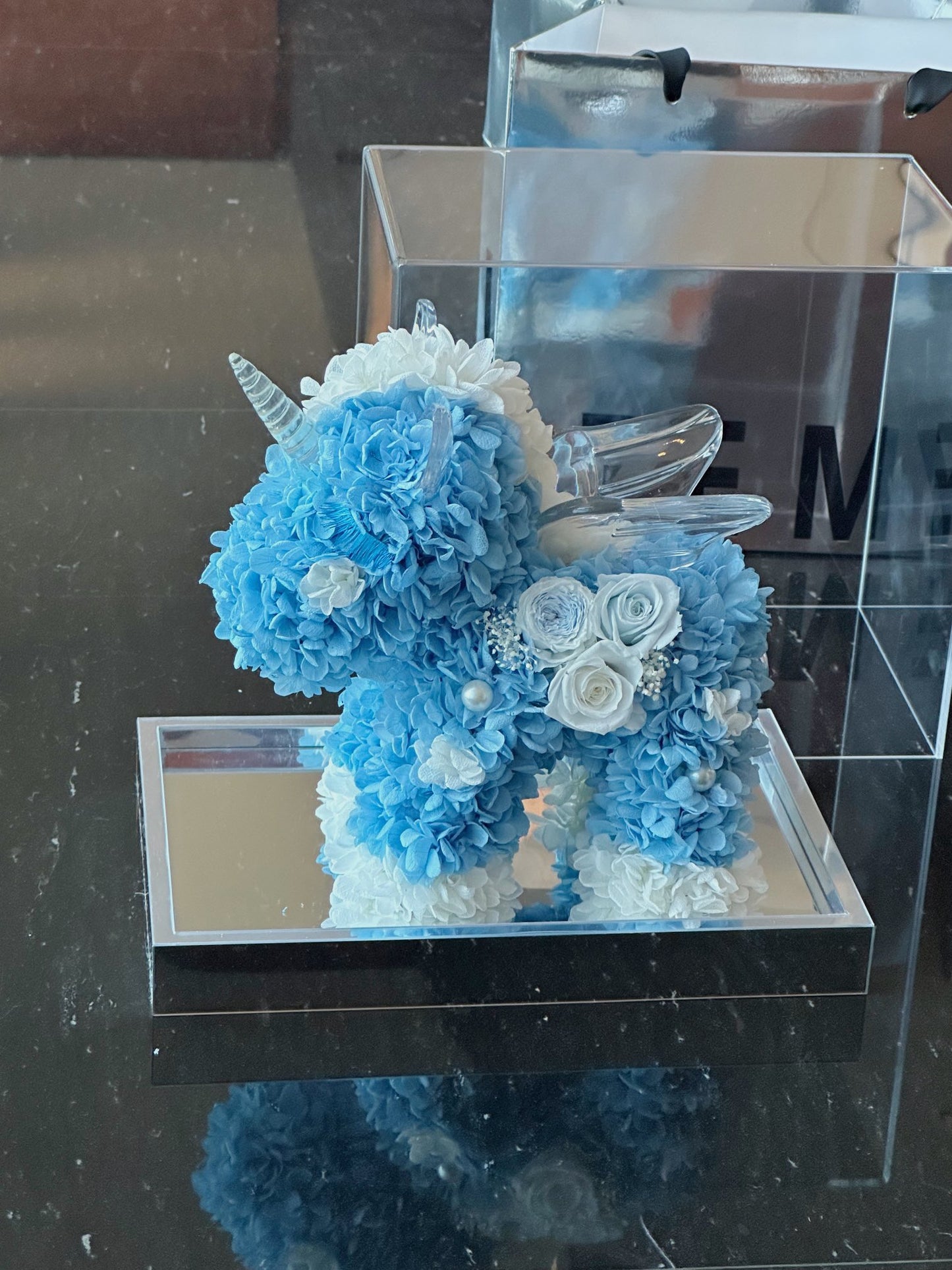 Eternal Rose Unicorn: Luxurious Gift for Women, Birthday, Anniversary, Forever Blooming Symbol of Love