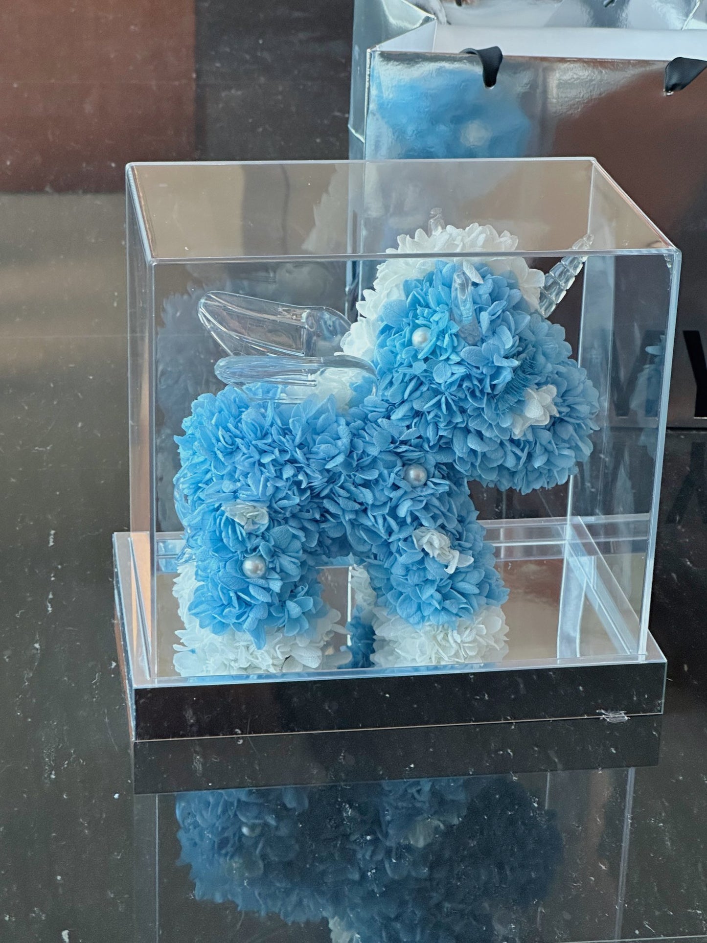 Eternal Rose Unicorn: Luxurious Gift for Women, Birthday, Anniversary, Forever Blooming Symbol of Love