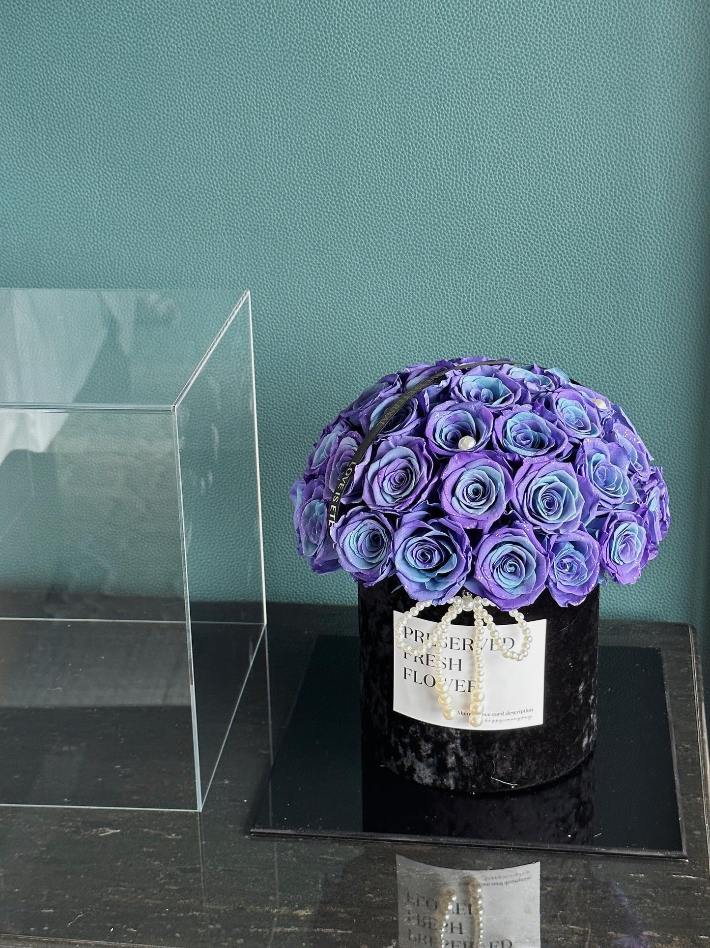  Handmade Preserved Rose Hug Bucket - Everlasting Beauty, Eternal Affection Token, Perfect for Expressing Forever Love