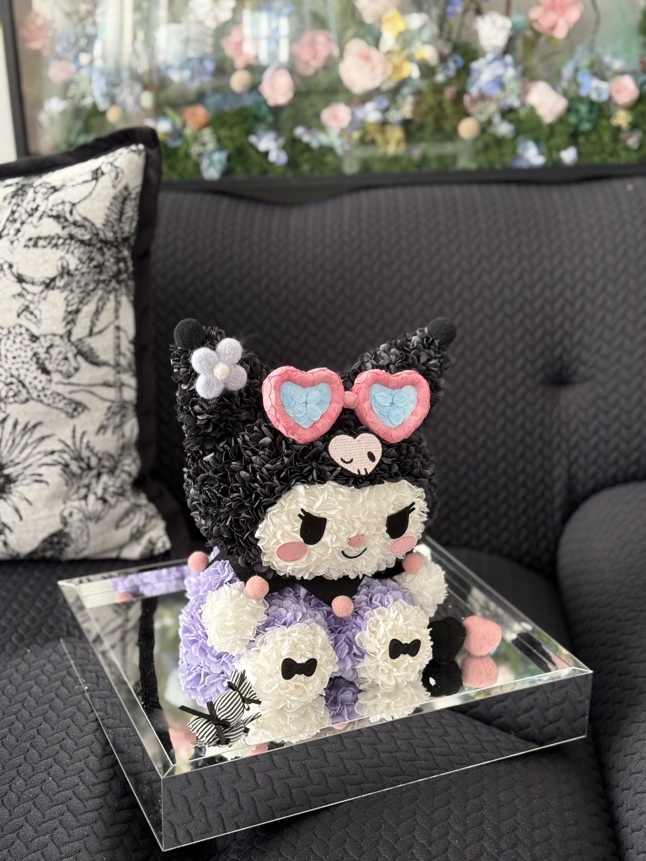 Kulomi Doll Everlasting Flower Doll Gift Handmade Customized DIY Everlasting Flower Doll Gift for Girlfriend and Child Gift High-end Light Luxury