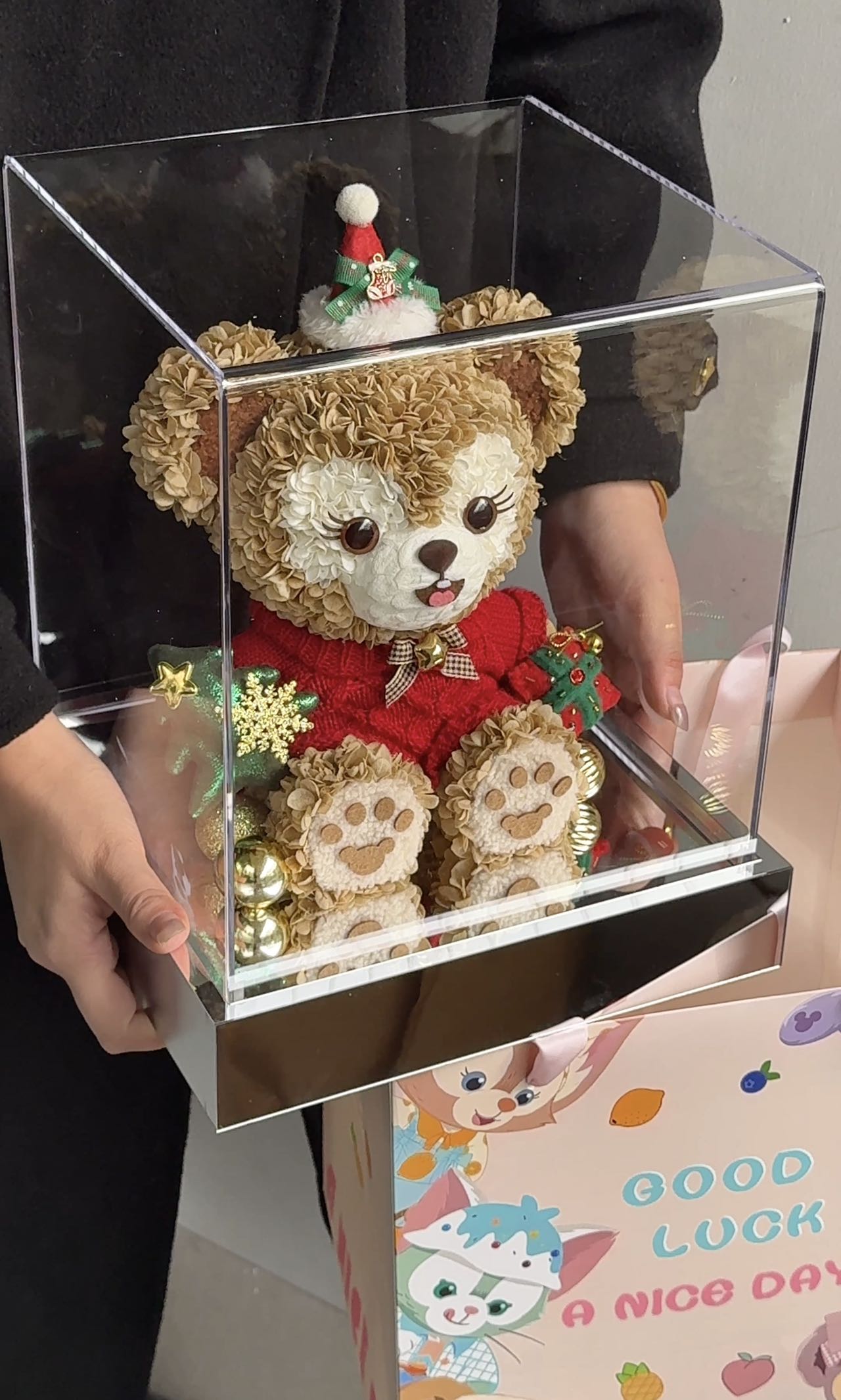 Doll series preserved flower hydrangea ornaments Mori Xiaobei puppy Miffy Shirley gift for girlfriend