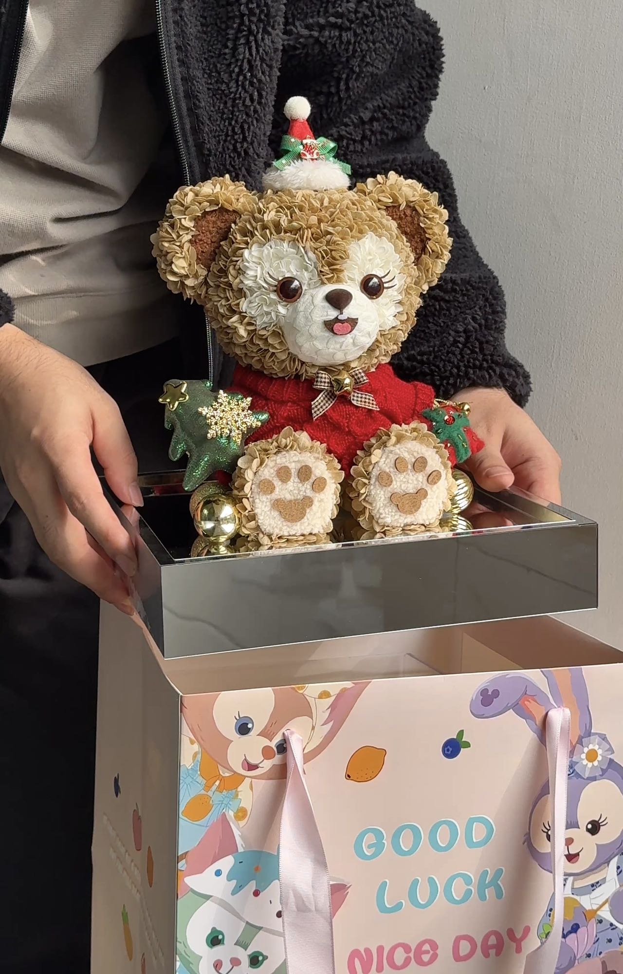 Doll series preserved flower hydrangea ornaments Mori Xiaobei puppy Miffy Shirley gift for girlfriend