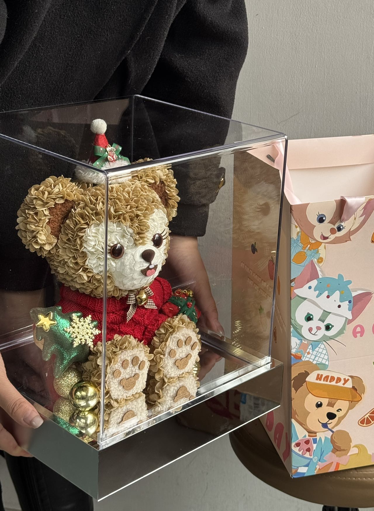 Doll series preserved flower hydrangea ornaments Mori Xiaobei puppy Miffy Shirley gift for girlfriend