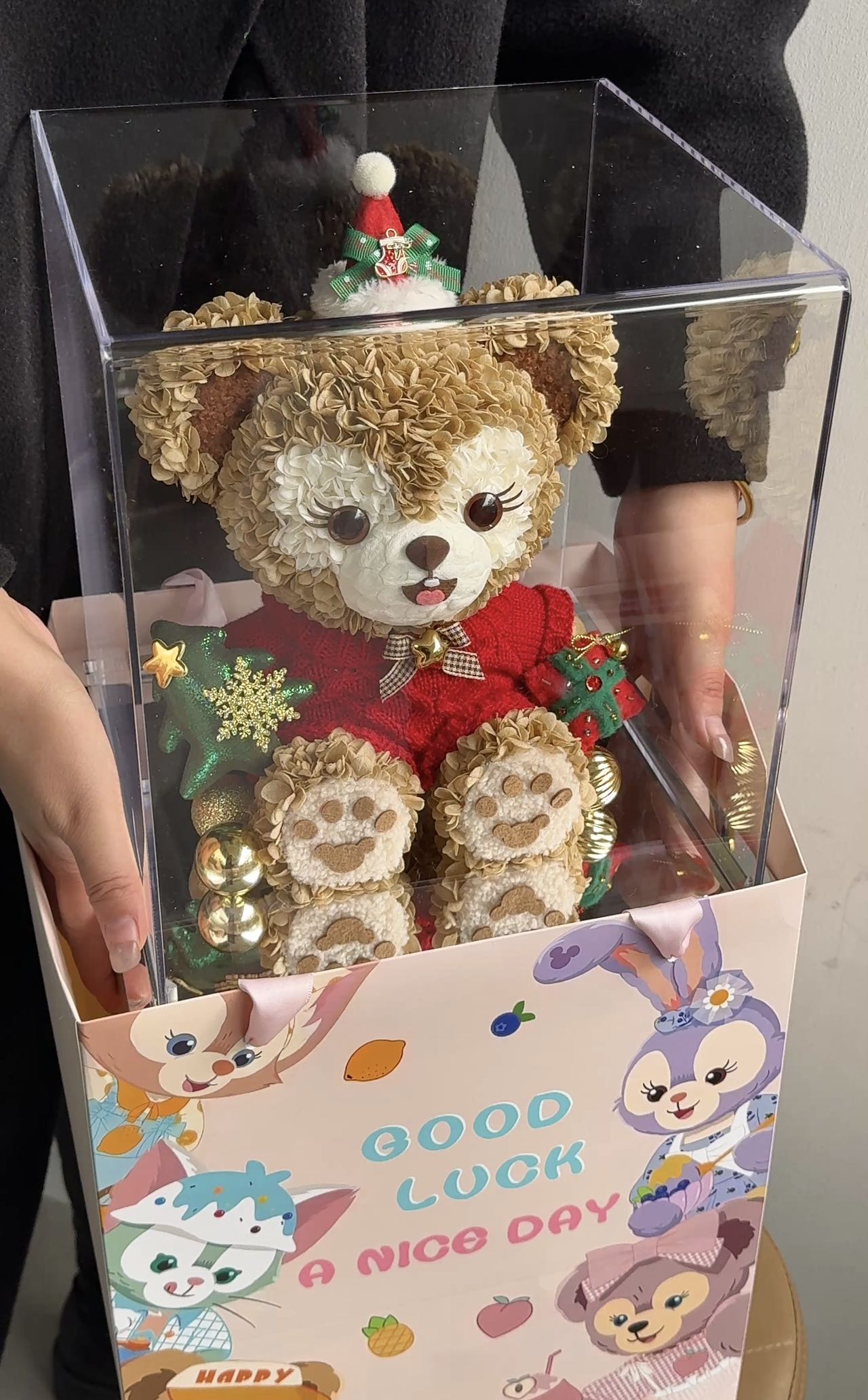 Doll series preserved flower hydrangea ornaments Mori Xiaobei puppy Miffy Shirley gift for girlfriend