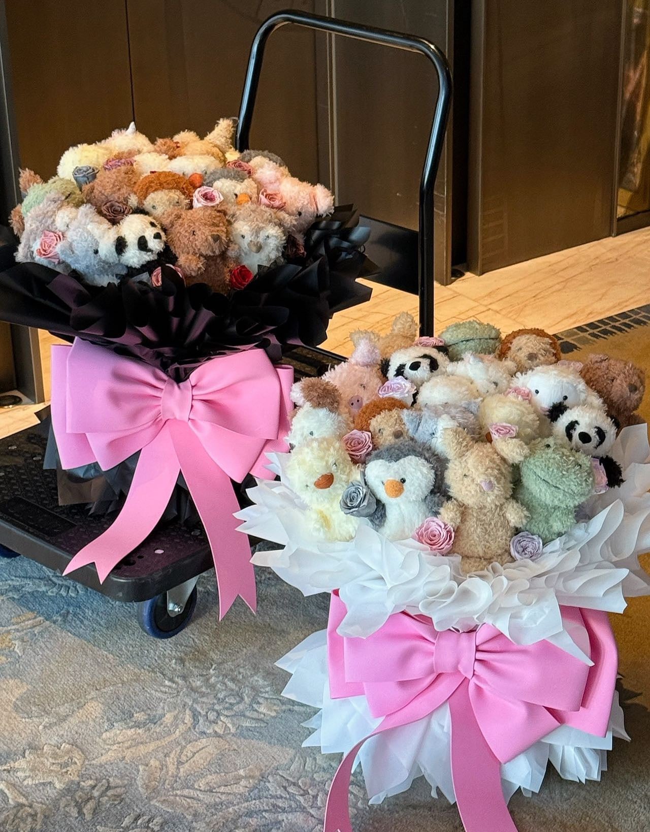 Comfort doll immortal rose gift box real flower immortal flower luxury birthday gift wedding proposal anniversary gift Valentine's Day gift Mother's Day gift