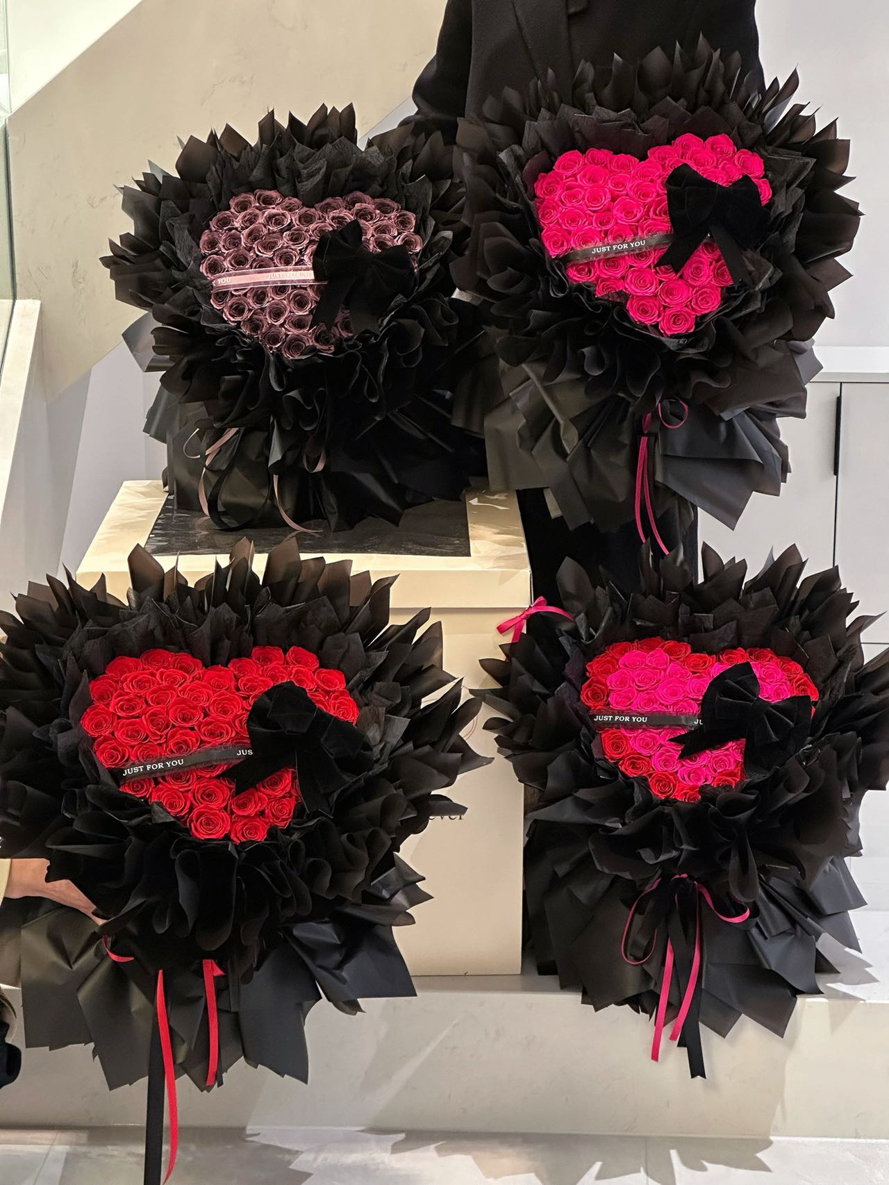 52 Preserved Flowers Love Bouquet Preserved Rose Gift Box Real Flowers Preserved Flowers Luxury Birthday Gift Wedding Proposal Anniversary Gift Valentine's Day Gift Mother's Day Gift