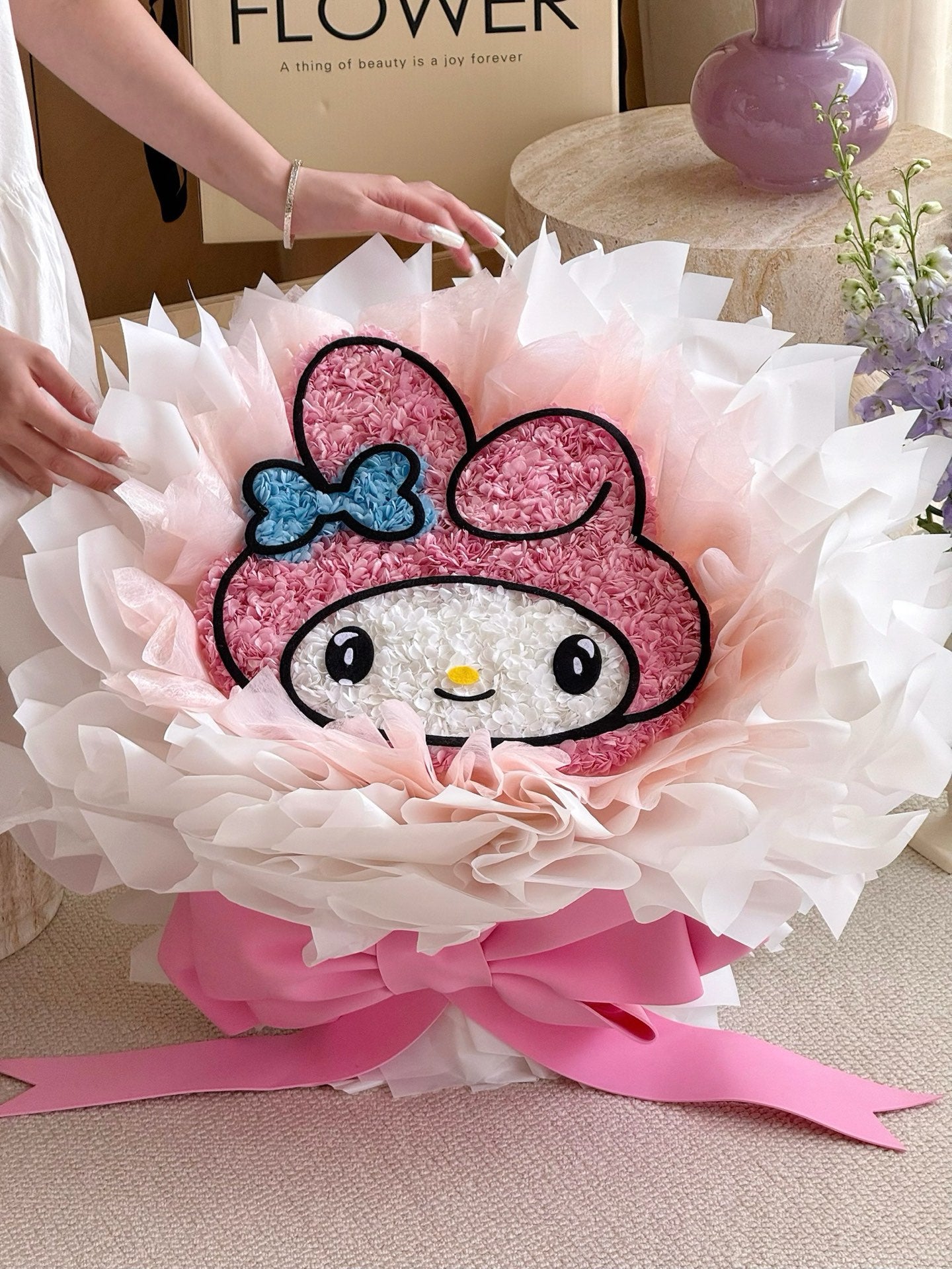 Preserved Rose Box - Preserved Flower Gift for Women, Wife, Girlfriend - Birthday, Anniversary, Valentine's Day, Preserved Flower, Rose Gift, Fresh FlowersHydrangea