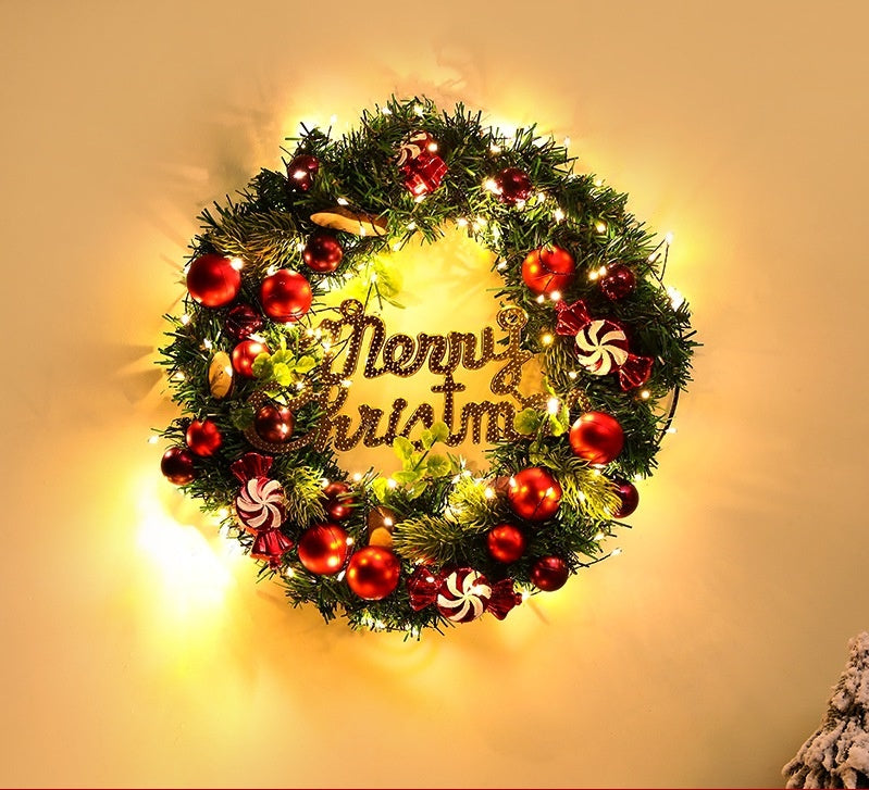 Christmas decorations, Christmas wreaths, shop decorations, window hangings, atmospheric decorations, themed ornaments