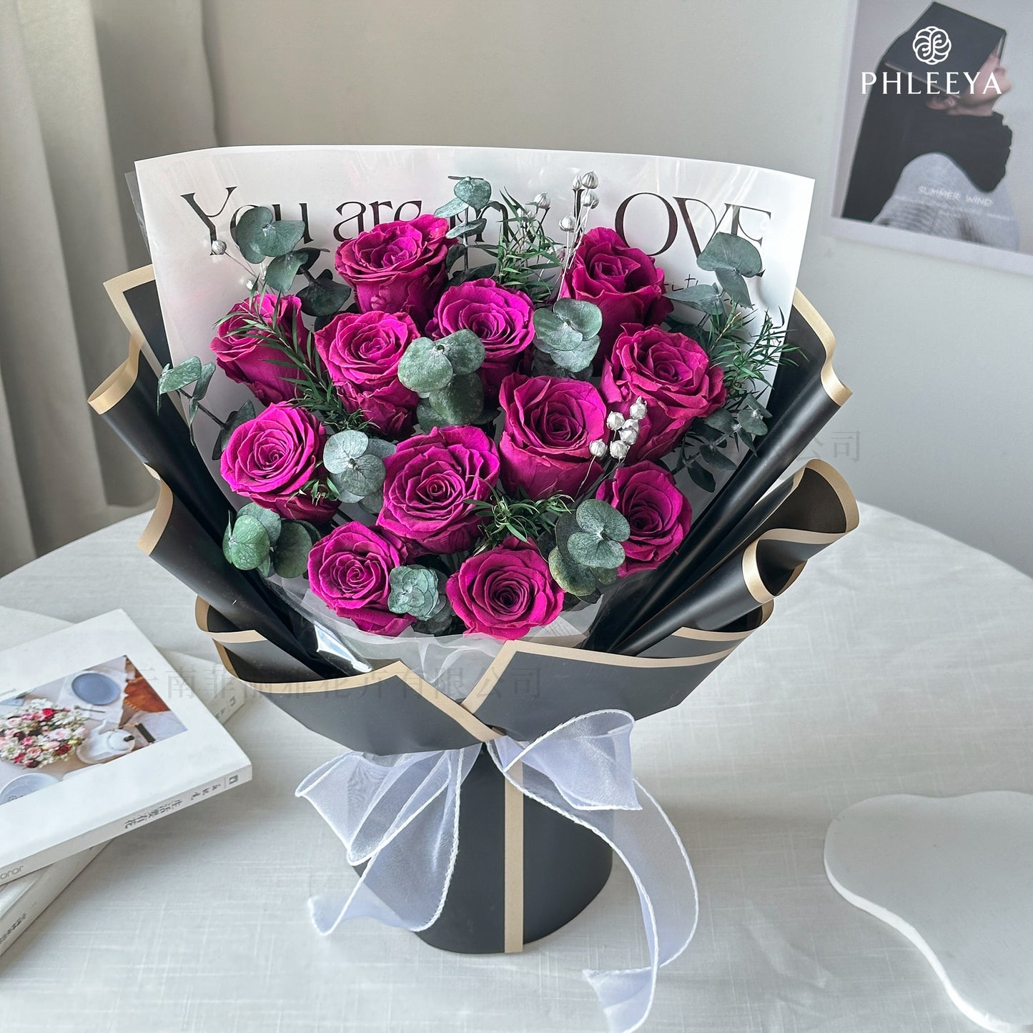 Eternal Roses - Teacher's Day Bouquet, Qixi Festival Gift, Preserved Flowers, High-End Preserved Flowers for Valentine's Day