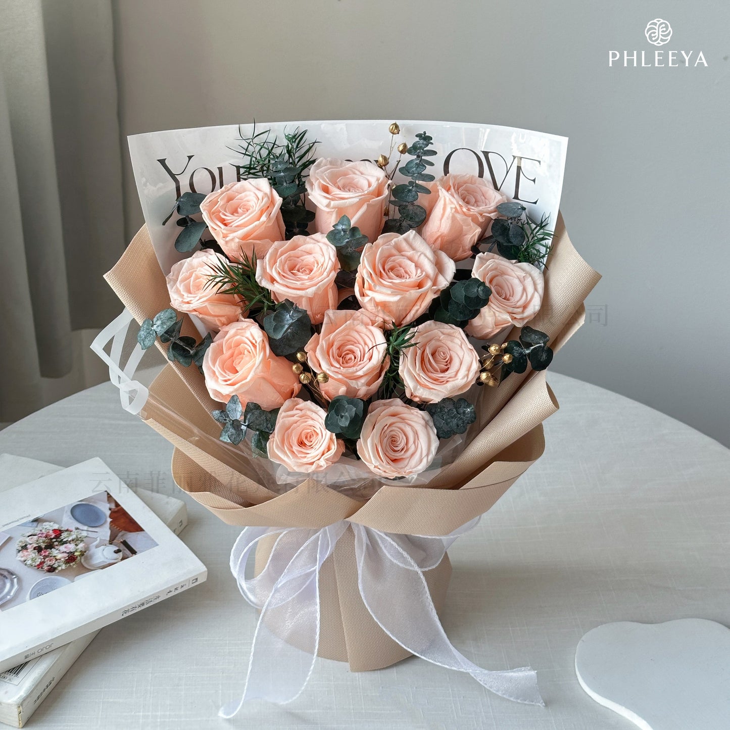 Eternal Roses - Teacher's Day Bouquet, Qixi Festival Gift, Preserved Flowers, High-End Preserved Flowers for Valentine's Day