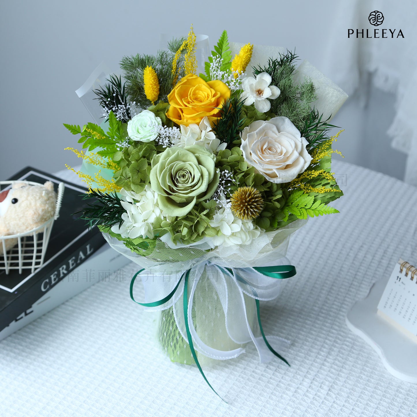 Preserved flowers for Teacher's Day, eternal roses, high-end preserved flowers as a Valentine's Day gift.