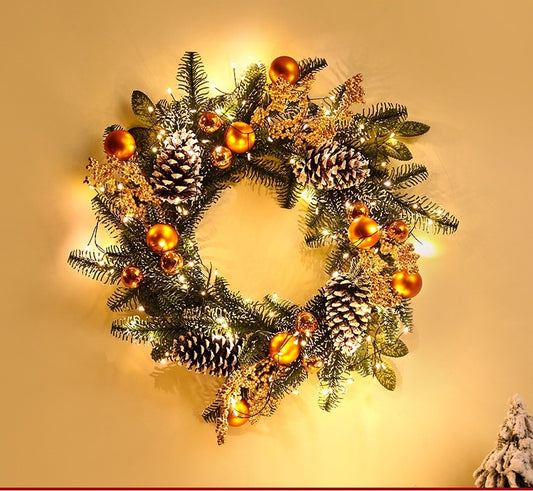 Holiday gifts, Christmas decorations, wreaths, rattan door ornaments, scene decorations, Christmas tree ornaments, hanging ornaments